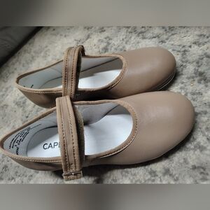 Capezio Tan Mary Jane Shoes